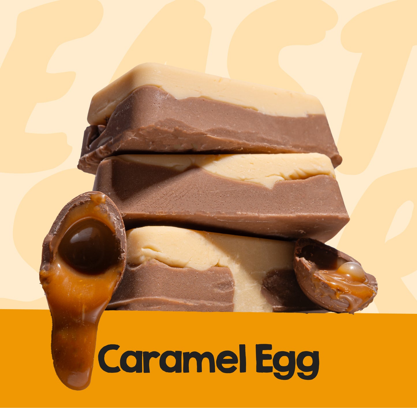 Caramel Egg Fudge