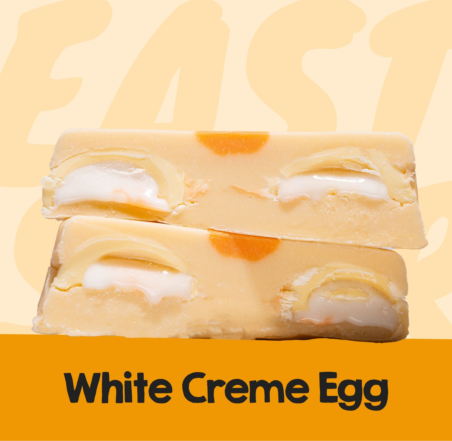 White Creme Egg Fudge